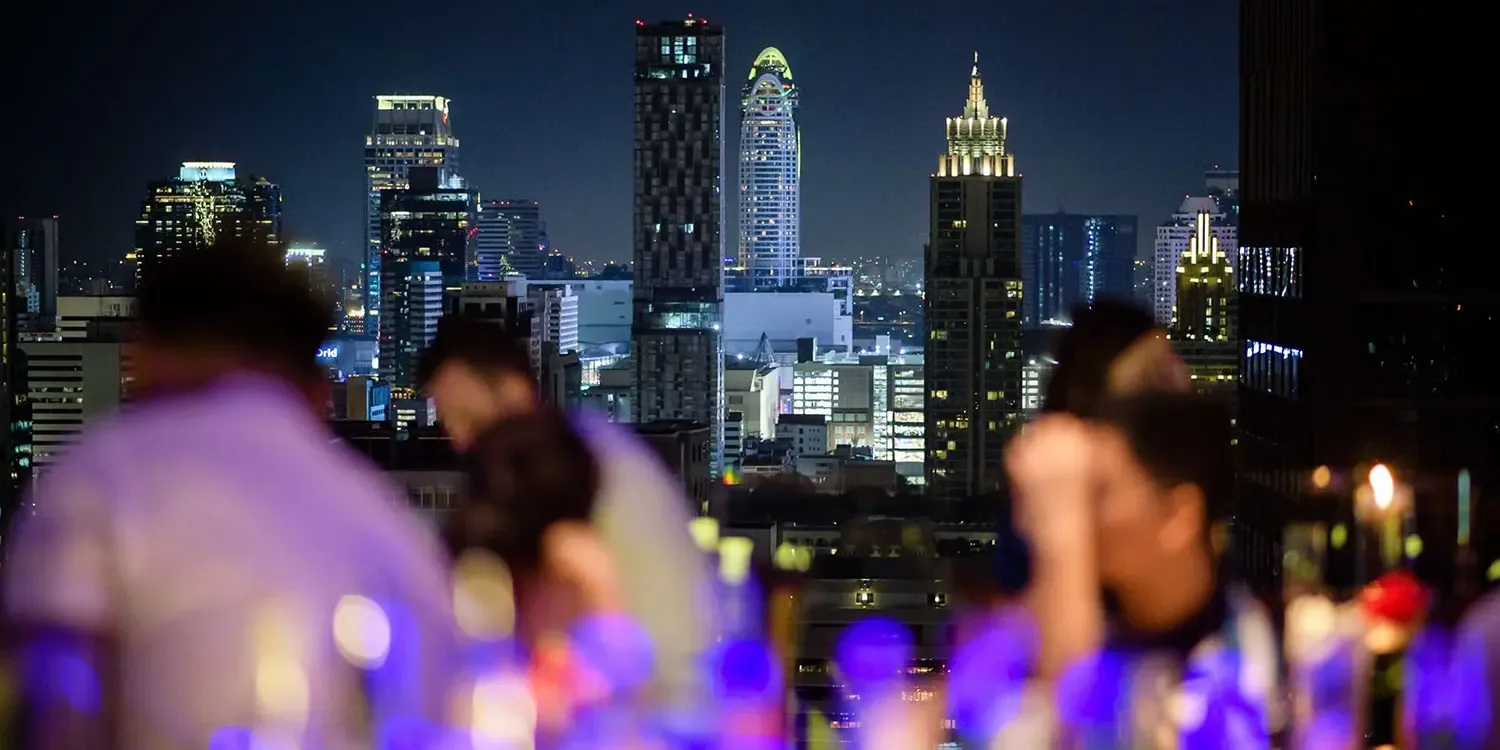 Above Eleven, Bangkok – Nikkei rooftop restaurant and bar atmosphere