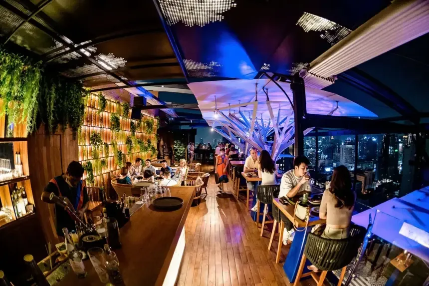 Above Eleven, Bangkok – rooftop bar with city skyline views — salsa venue in Bangkok