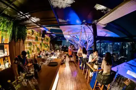 Above Eleven, Bangkok – rooftop bar with city skyline views — salsa venue in Bangkok