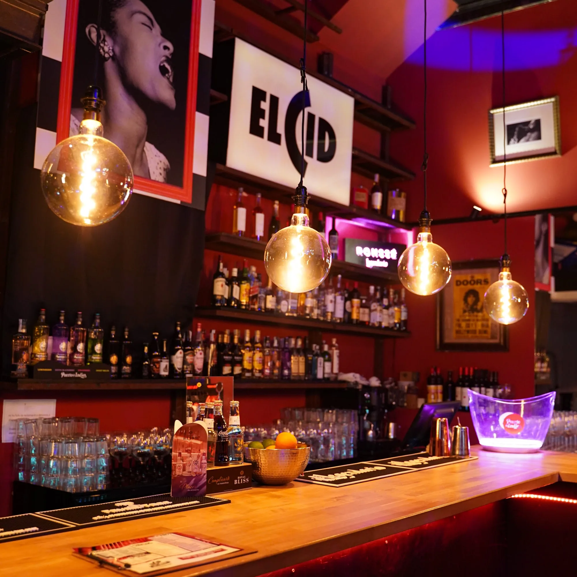 El Cid Club dance venue interior in Palma de Mallorca Spain