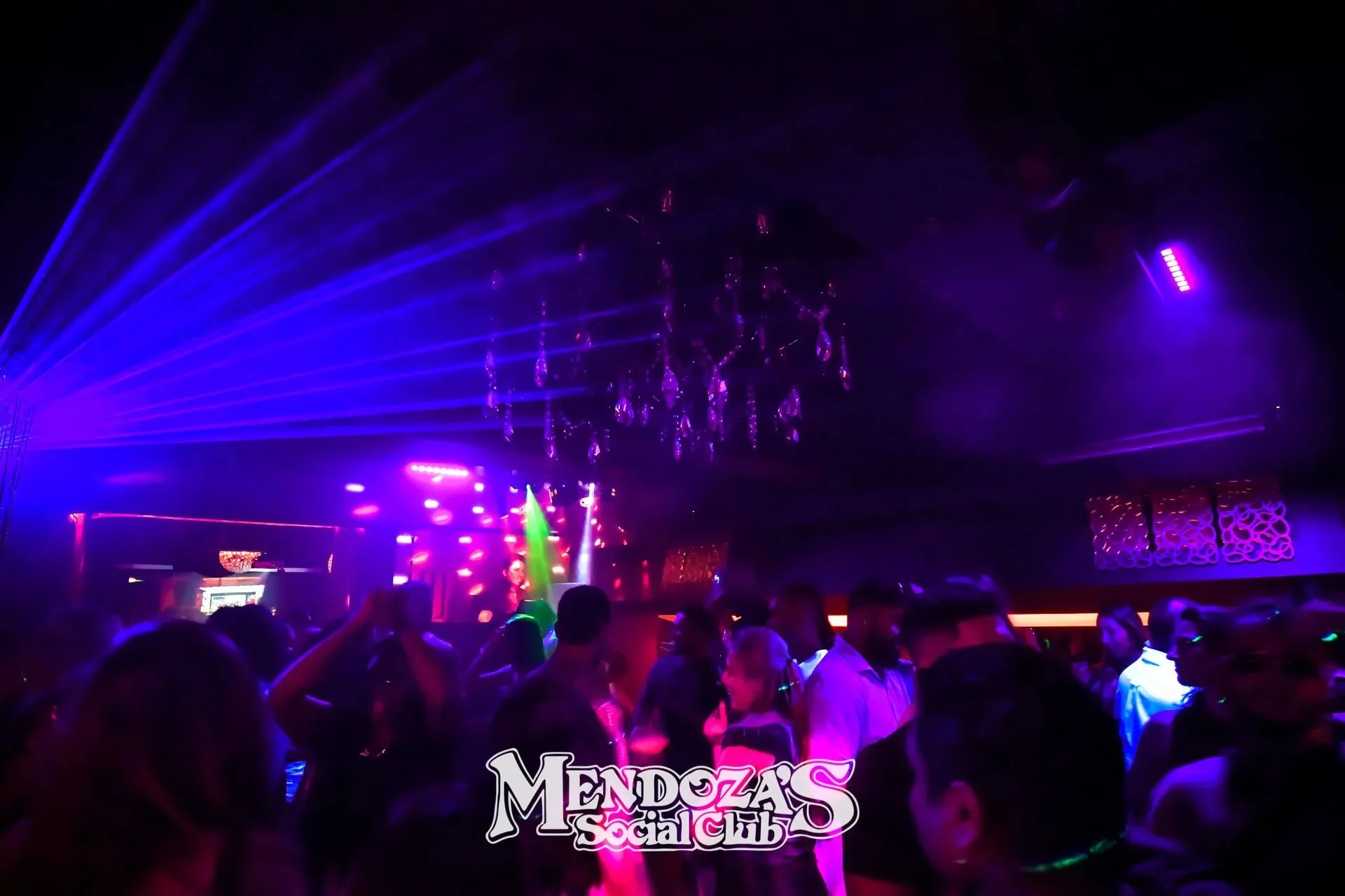Latin party crowd on the dance floor at Miranda Tequila Bar in Melbourne