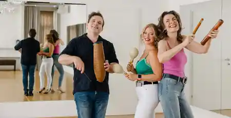 Salsa House dance studio with instructors in Vienna