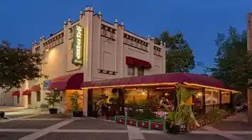 Caps Oak Street Bar and Grill event space with live entertainment setup — salsa, bachata venue in Brentwood