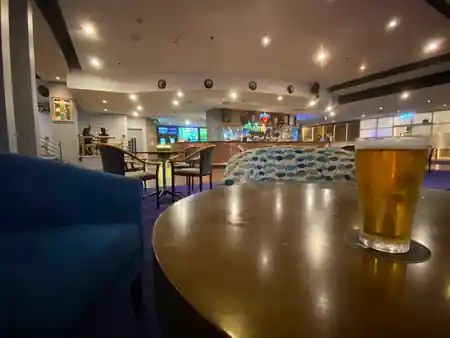 Bar and lounge interior at Off Broadway Hotel in Sydney, Australia — kizomba, zouk, bachata venue in Sydney