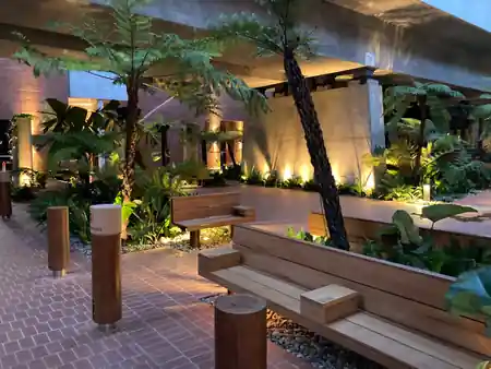 Fish Lane Town Square, South Brisbane (under the railway overpass), Brisbane — Latin dance venue