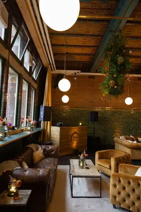 The Brokers Bar Amsterdam historic venue interior with ornate decor — salsa venue in Amsterdam