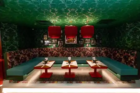 Senor Taco, Singapore – colorful interior with booth seating and vibrant Latin decor at Clarke Quay — salsa, bachata venue in Singapore