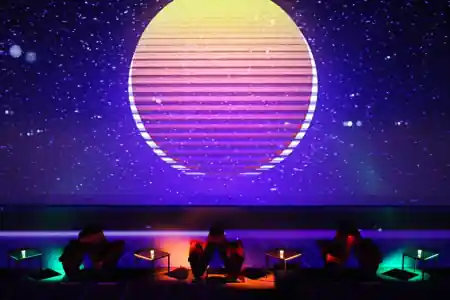 Moderne Bar & Karussell, Lucerne – Interior view of the bar and event space — salsa, bachata venue in Lucerne