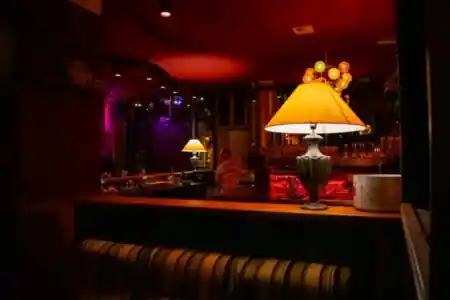 Wilder als erwartet bar interior with dance floor in Berlin — salsa venue in Berlin