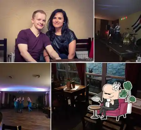 Interior seating area at Zaraz Wracam Tu, eclectic Krakow pub — salsa venue in Krakow