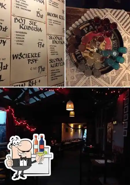 Bar counter at Zaraz Wracam Tu pub in Krakow — salsa venue in Krakow