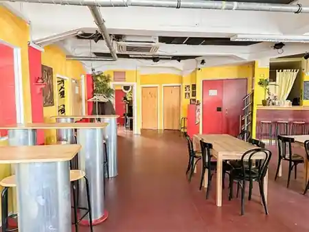 Dance floor and venue interior at El Pasito, Stuttgart — bachata, salsa venue in Stuttgart