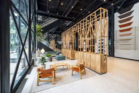 Exchange House interior lobby and office space at Broadgate Circle, London — bachata venue in London