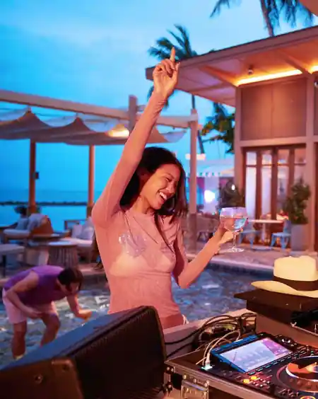 Cabanas Beach Club, Koh Samui — Latin dance venue