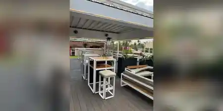 Iguana Terraza overlooking the Guadalquivir river, Seville — salsa, bachata venue in Seville