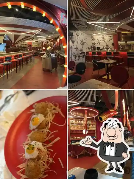 Farandula Gastroshow, Las Palmas de Gran Canaria – interior venue with stage and dining area — salsa, bachata, kizomba venue in Las Palmas de Gran Canaria