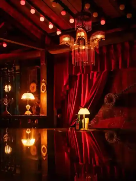 Attika nightclub area at La Favela, Seminyak, Bali — salsa, bachata venue in Bali