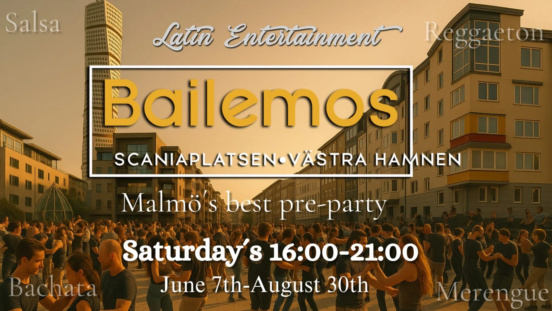 Scaniaplatsen Västra Hamnen - Salsa, Bachata dance venue in Malmö