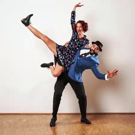 Conny and Dado dancing at Tanzschule Conny and Dado, Graz — bachata, salsa, kizomba venue in Graz