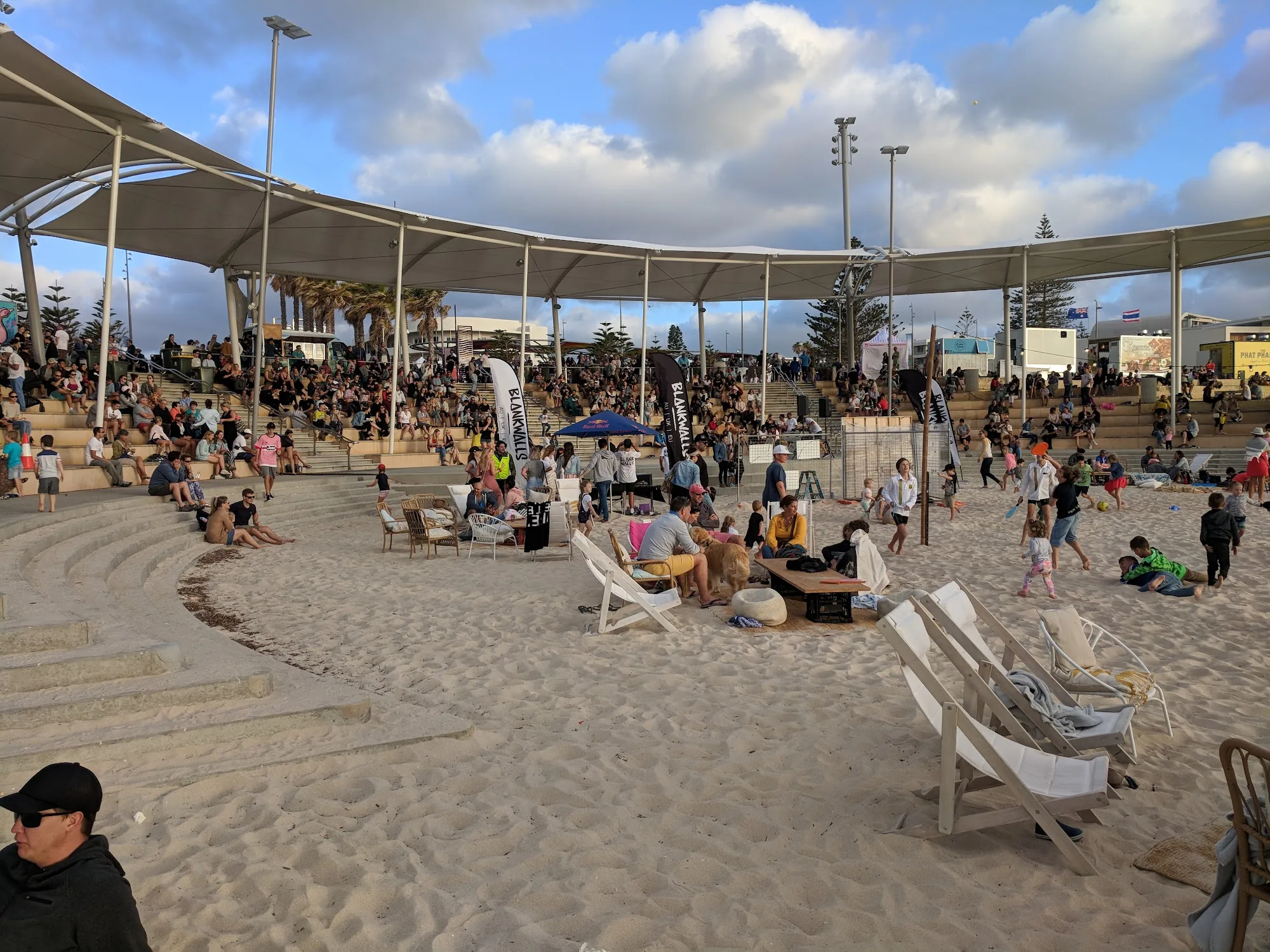 Scarborough Beach Amphitheatre outdoor event space Perth