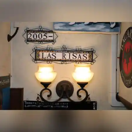 Las Risas Latin bar interior in Ginza, Tokyo — cozy salsa dance venue and rum bar
