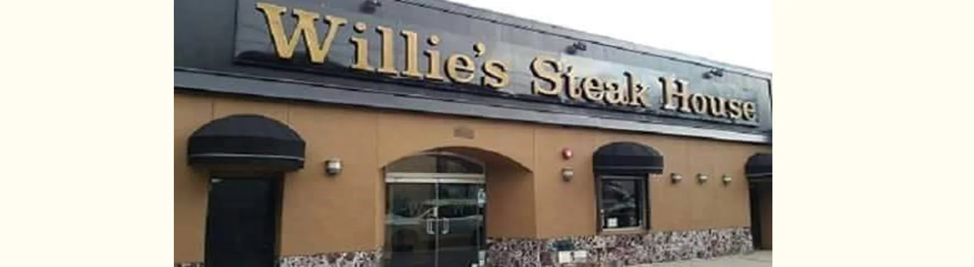 Willie's Steak House Bronx exterior with branded signage, New York Latin dance venue — salsa, bachata venue in New York