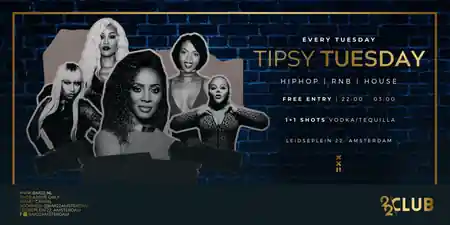 Bachata night crowd at Bar Twenty Two Amsterdam