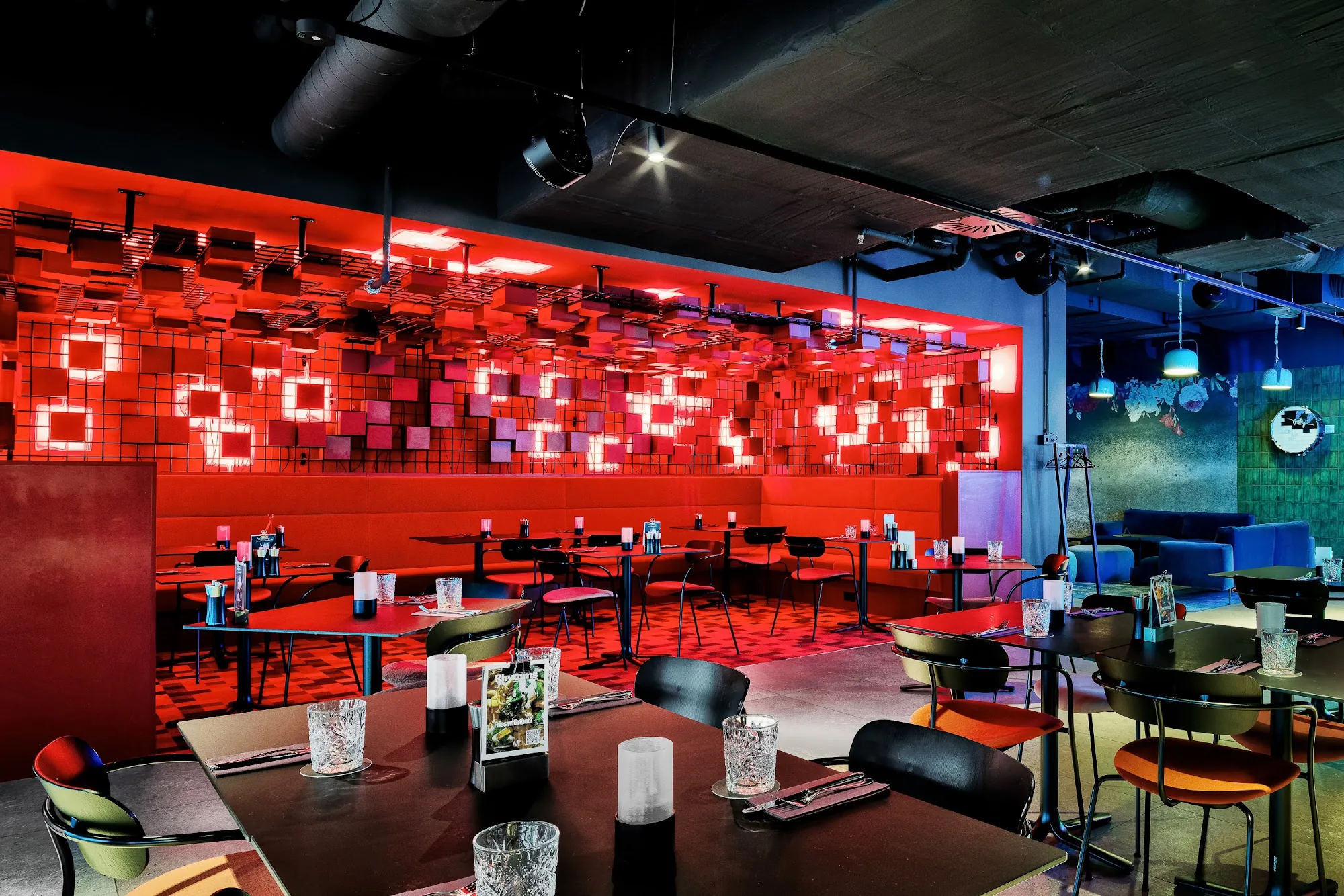 Nightclub event space with dance floor and lighting at Jaz in the City Vienna