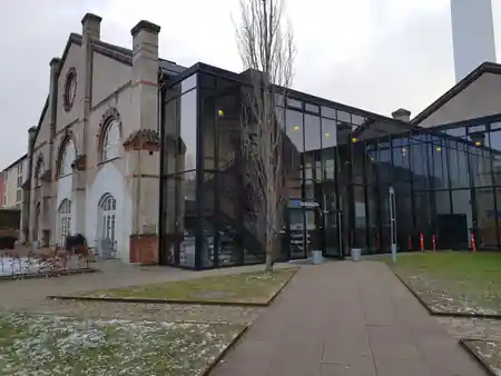 Historic industrial building exterior of Kedelhallen venue in Copenhagen Denmark — salsa, bachata venue in Copenhagen