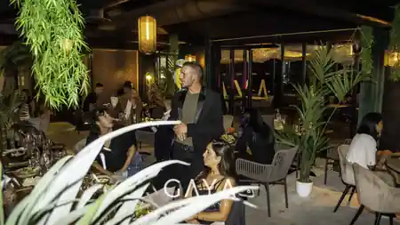 GAYA Restaurant Bar Lounge venue interior in Plan de Campagne, France — salsa, bachata venue in Plan de Campagne