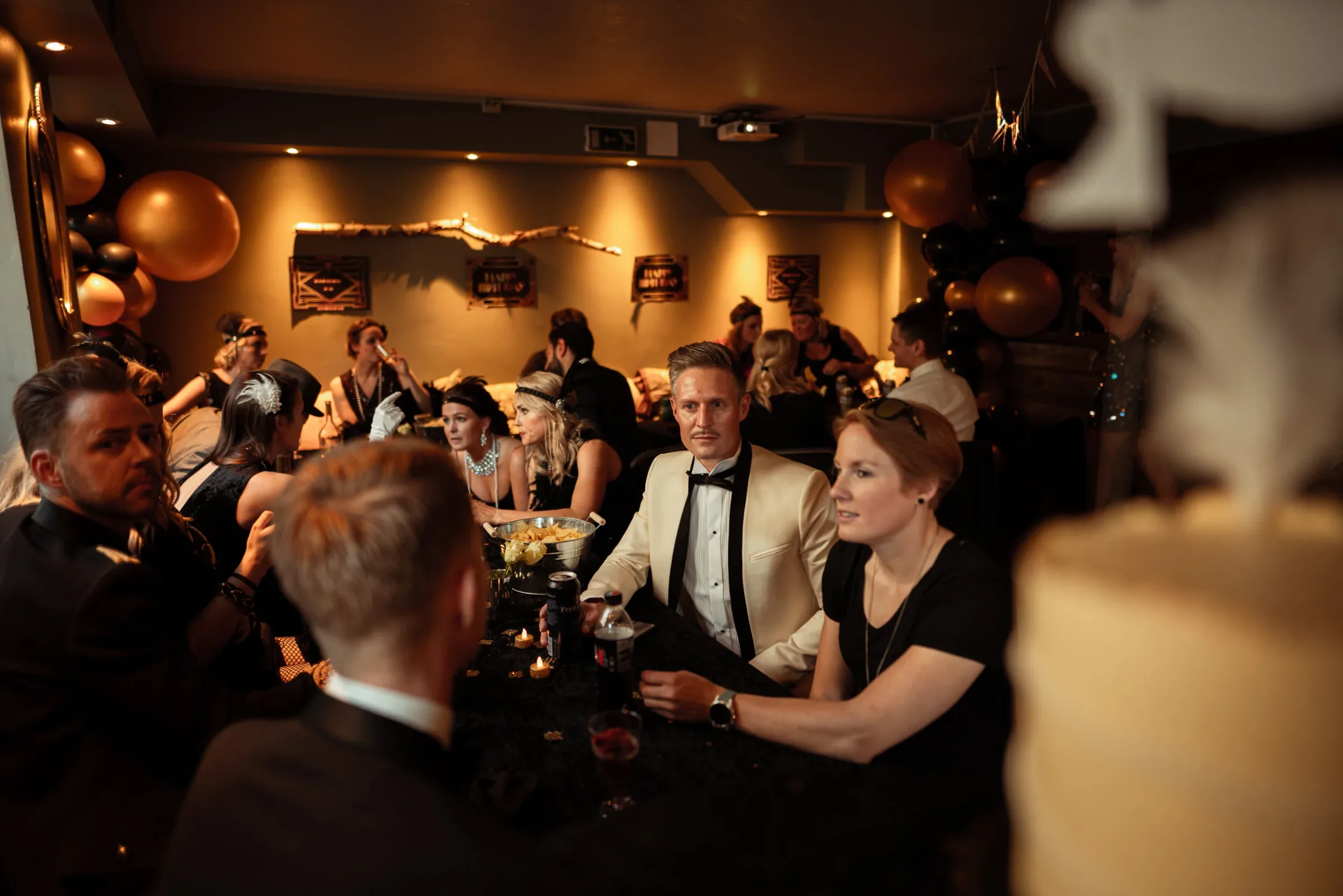 P\u00e5fuglen venue interior with warm lighting, Oslo — salsa venue in Oslo