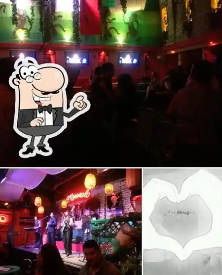 Menealo Night Club interior with dance atmosphere — salsa, bachata venue in Tijuana