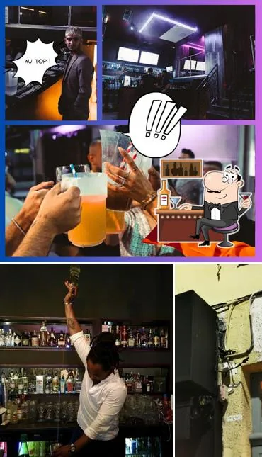 Balrog Bar counter in Cannes, France
