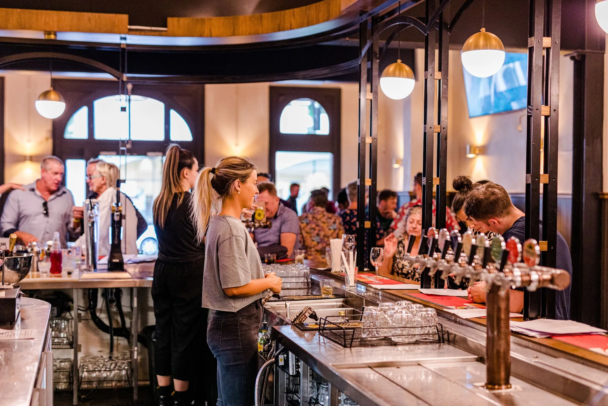 Lively bar scene at Subiaco Hotel Perth Australia