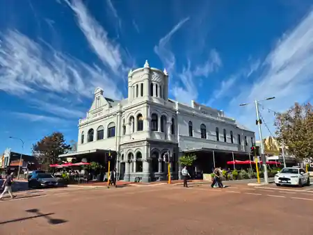 Heritage hotel building at Subiaco Hotel Perth Australia — salsa, bachata, kizomba, zouk venue in Perth