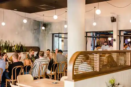 Subiaco Hotel interior in Perth, a lively pub venue for social dancing — salsa, bachata, kizomba, zouk venue in Perth