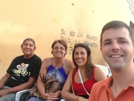 Open-air concert and dancing at Ruinas de San Francisco in Santo Domingo — bachata, salsa venue in Santo Domingo