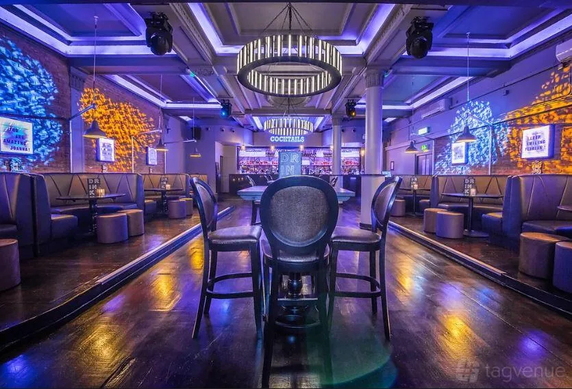 Sway Bar London cocktail lounge with intimate seating