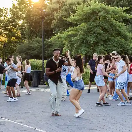 Georgetown Waterfront, Washington Dc: Latin dance venue