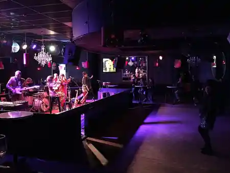 The Night Cat venue interior in Fitzroy, Melbourne — salsa, bachata venue in Melbourne