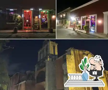Merengue Club facade and entrance in Santo Domingo Zona Colonial — bachata, salsa venue in Santo Domingo