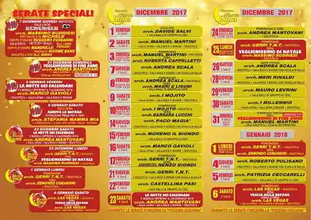 Discoteca Nuova Luna nightclub in Sala Bolognese, Bologna — large dance venue with multiple rooms — bachata, salsa venue in Sala Bolognese