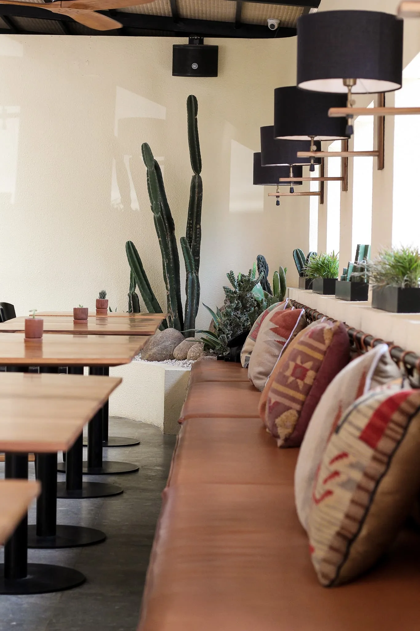 Jalapeno Bali restaurant interior with warm ambiance