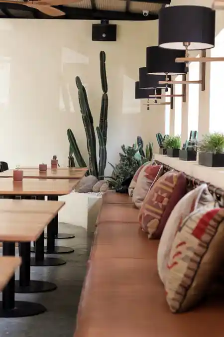 Jalapeno Bali restaurant interior with warm ambiance — salsa, bachata, kizomba venue in Bali