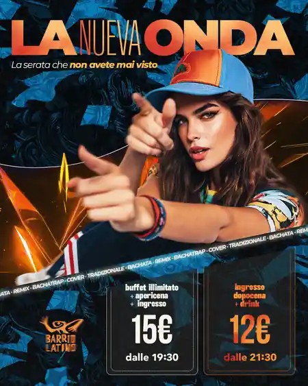 Salsa Nightclub Rome Nueva Onda night with DJ and social dancing