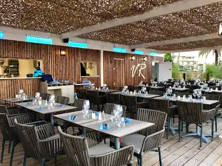 Le Vieux Rocher beachfront venue in Golfe Juan, France — kizomba, bachata, salsa venue in Golfe Juan