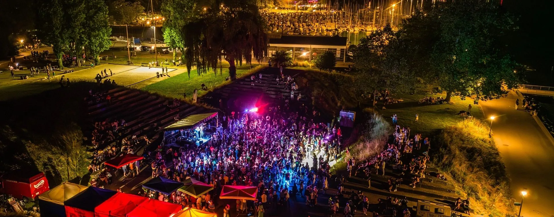 King Size Pub, Lausanne – Aerial view of the venue area in Lausanne — salsa venue in Lausanne