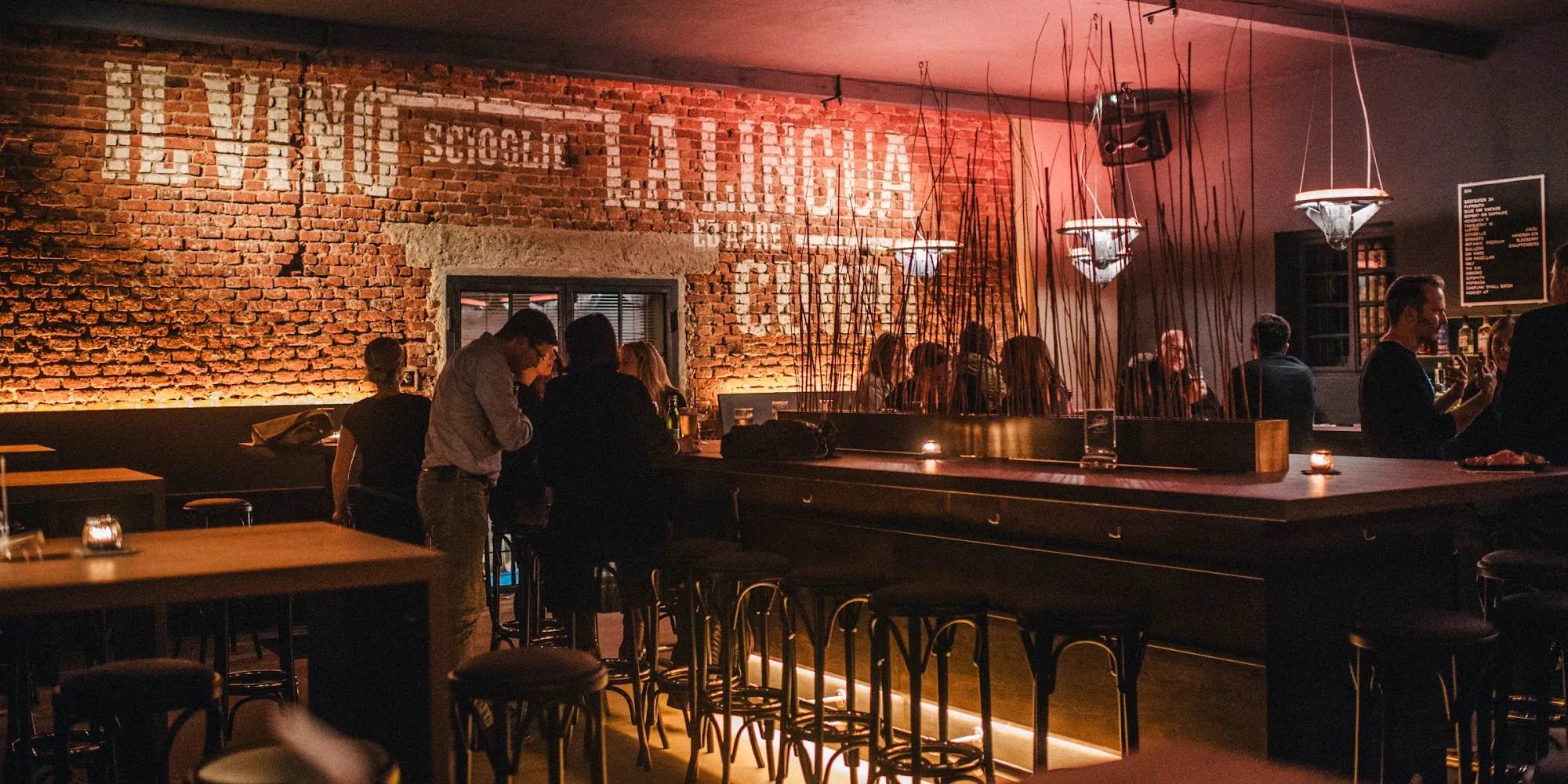 Interior atmosphere at SEI GIORNI Bar Gleisdorf Austria