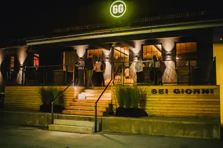 Venue space at SEI GIORNI Bar Gleisdorf Austria — bachata, salsa venue in Gleisdorf