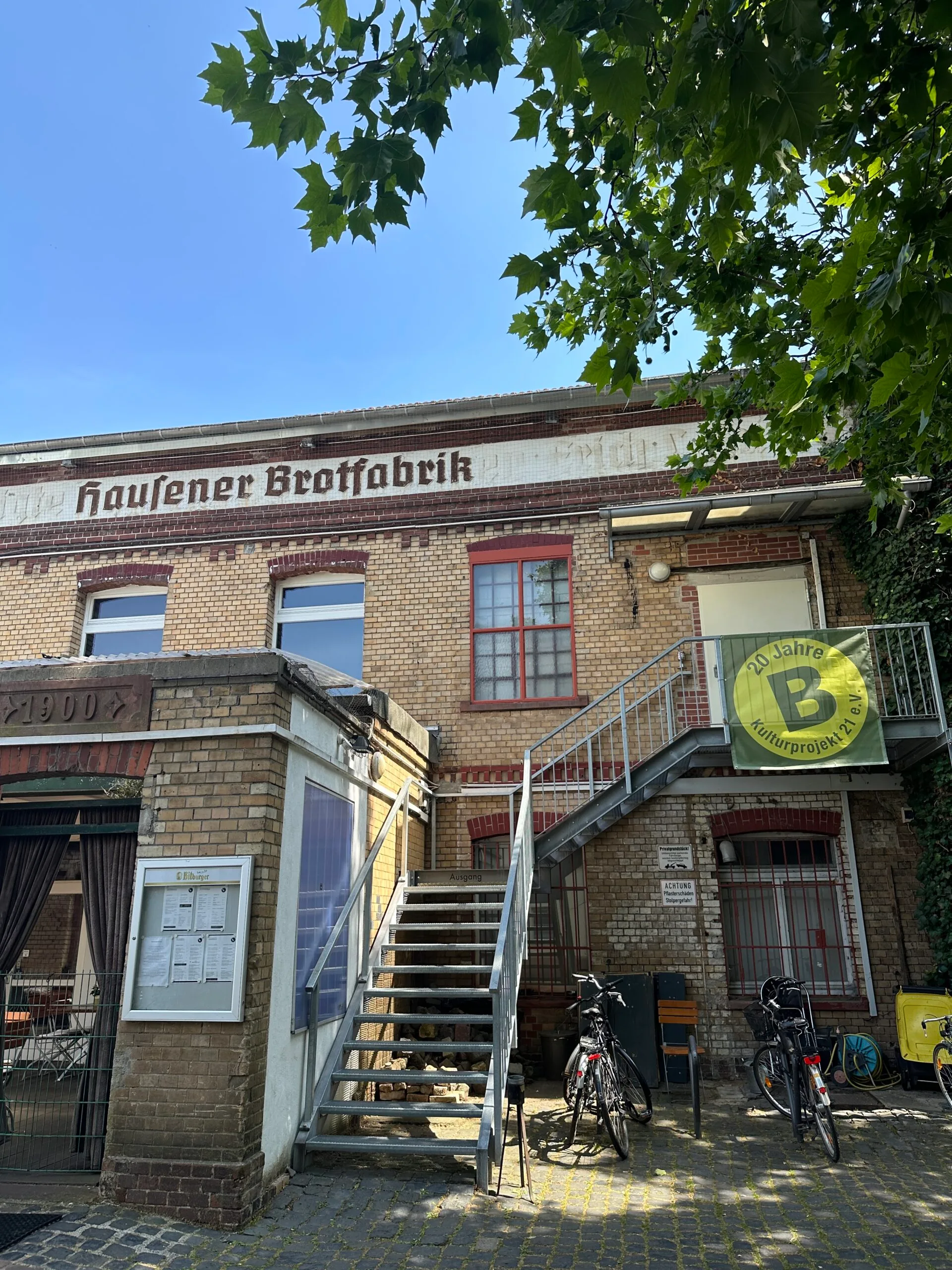 Brotfabrik venue interior, Frankfurt